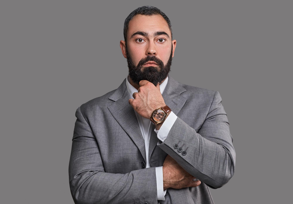 Portrait of Hassan Darwish